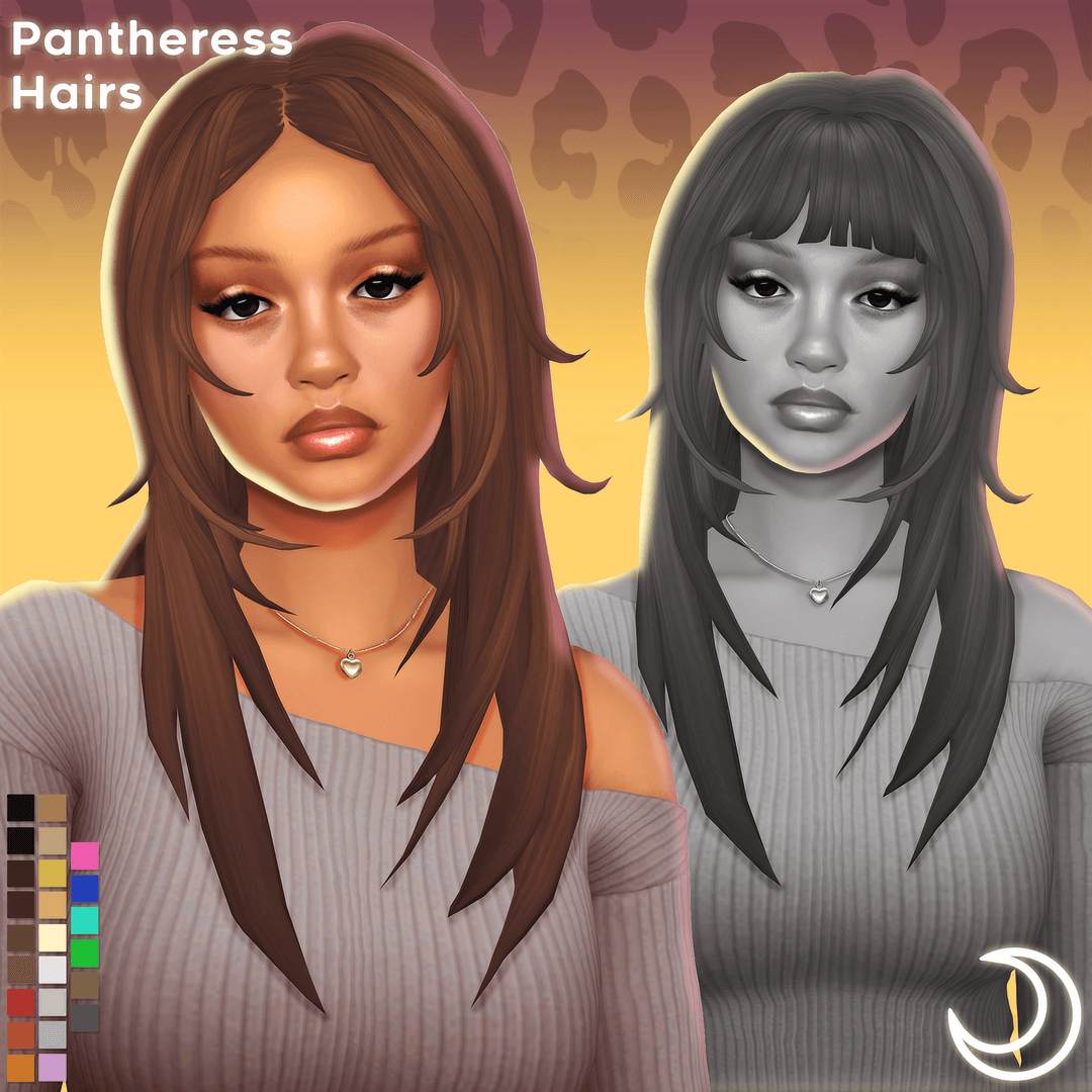 Скриншот мода Прическа Pantheress Hairs